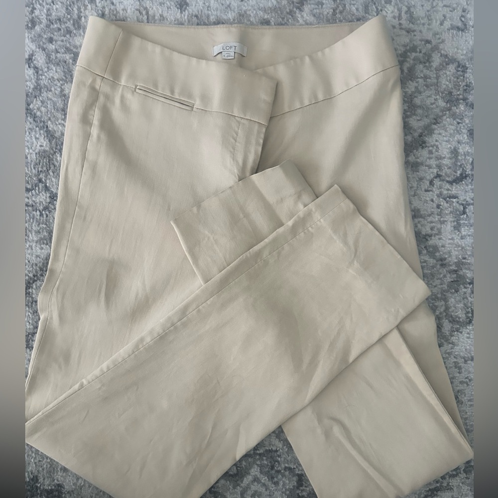 Ann Taylor LOFT Ankle Trouser Pants Size 4